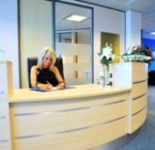 Receptionist Welcoming Area - Cardiff Waterside Virtual Office